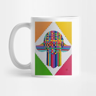 Potholder Hamsa by Harriette Knight Mug